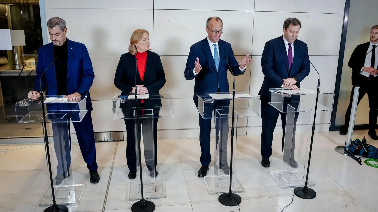 Kanzler Merz: „Ein starkes Deutschland braucht eine starke Wirtschaft.“ (Foto: Kay Nietfeld/dpa)