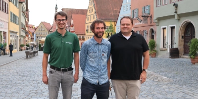 Florian Schneider, Florian Zech und Andreas Schirrle (von links) sind aus der CSU-Fraktion im Dinkelsbühler Stadtrat ausgetreten. Sie bilden jetzt die neue Gruppierung „Dinkelsbühl gemeinsam gestalten”. (Foto: Martina Haas)