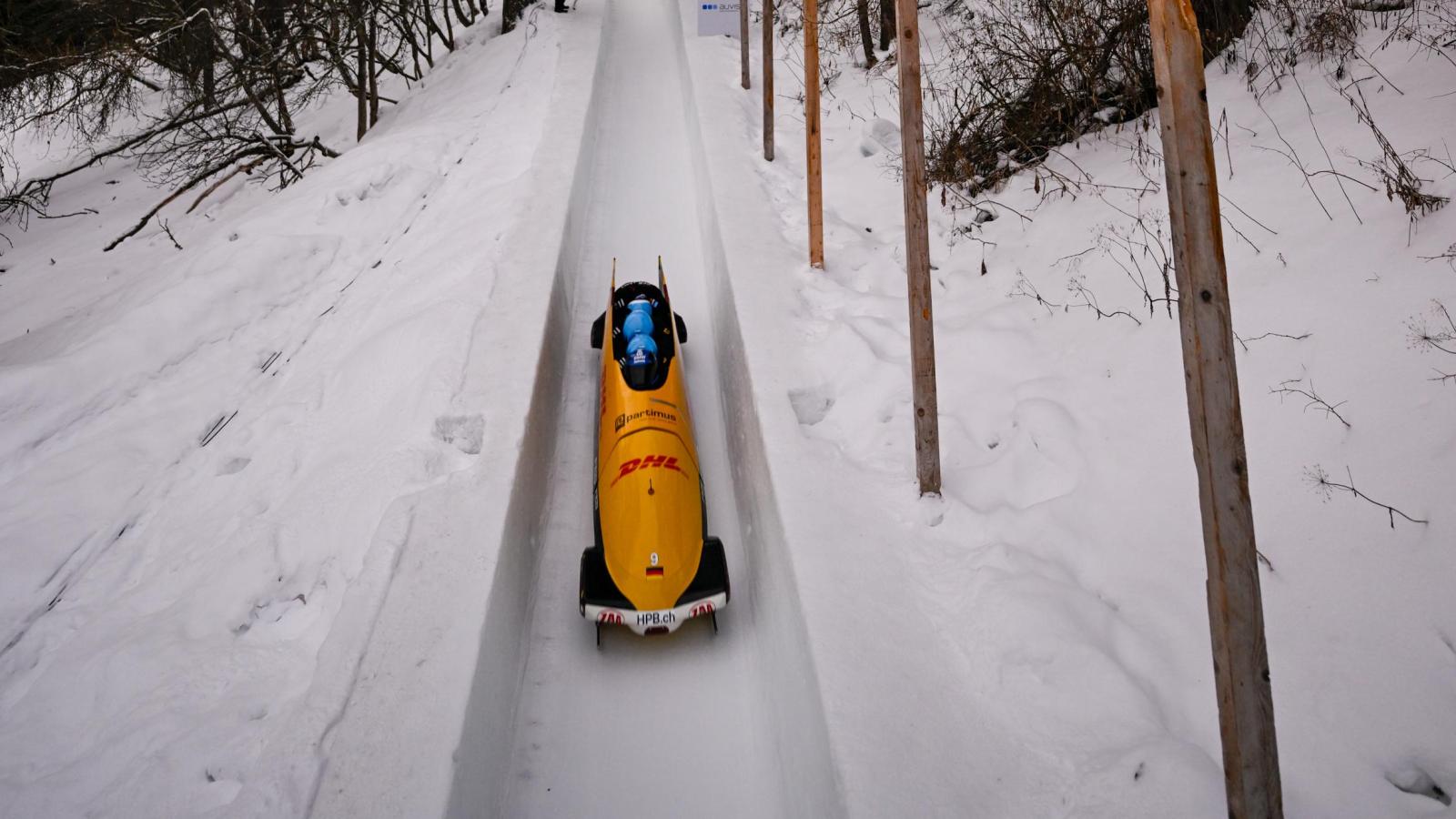 Bobsled pusher Felix Straub from Ansbach is fit and back in action