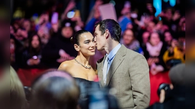 Dua Lipa und Callum Turner sind seit 2024 ein Paar. (Archivbild) (Foto: Christoph Soeder/dpa)