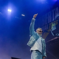 Der Rapper Sido nahm erwartungsgemäß kein Blatt vor den Mund. (Foto: Evi Lemberger)