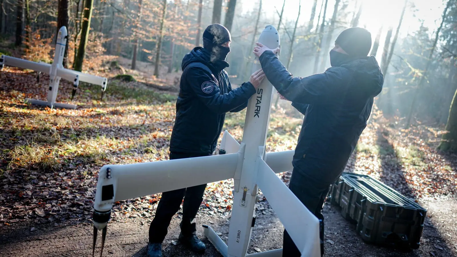Drohnenwaffe „Virtus“ (Foto: Kay Nietfeld/dpa)