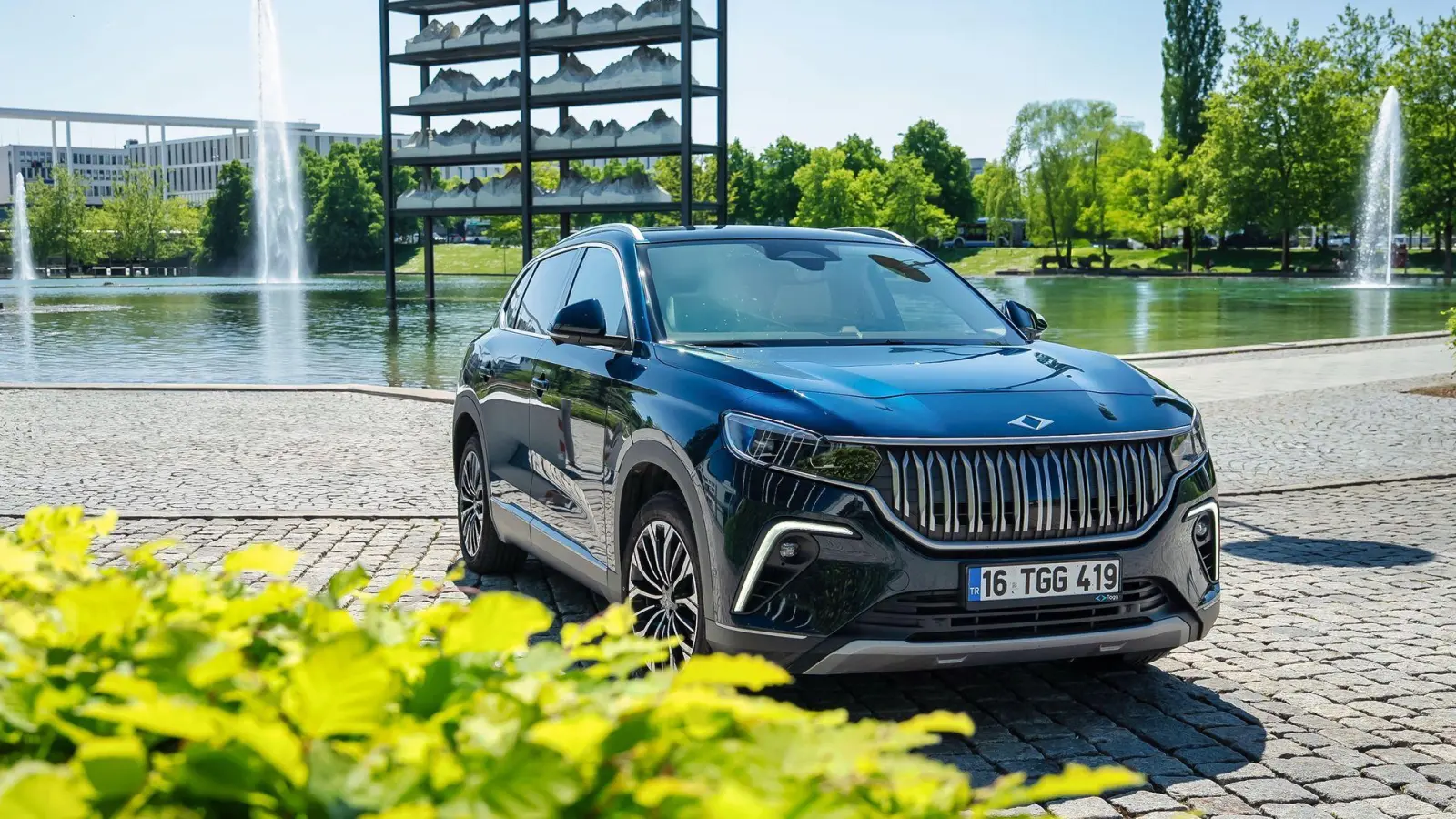 Togg will im September auf der IAA in München den Deutschlandstart des elektrischen T10X ankündigen.  (Foto: Togg/dpa-tmn)