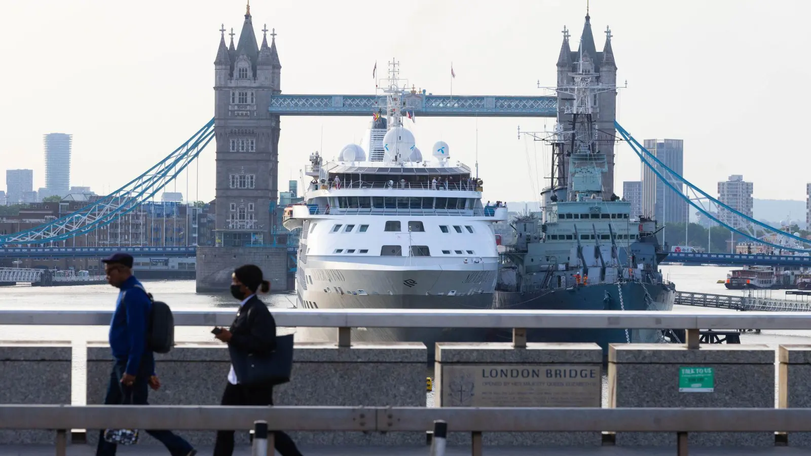 Die Internationale Seeschifffahrtsorganisation IMO hat ihren Sitz in London nahe der Themse. (Archivbild) (Foto: David Parry/PA Wire/dpa)