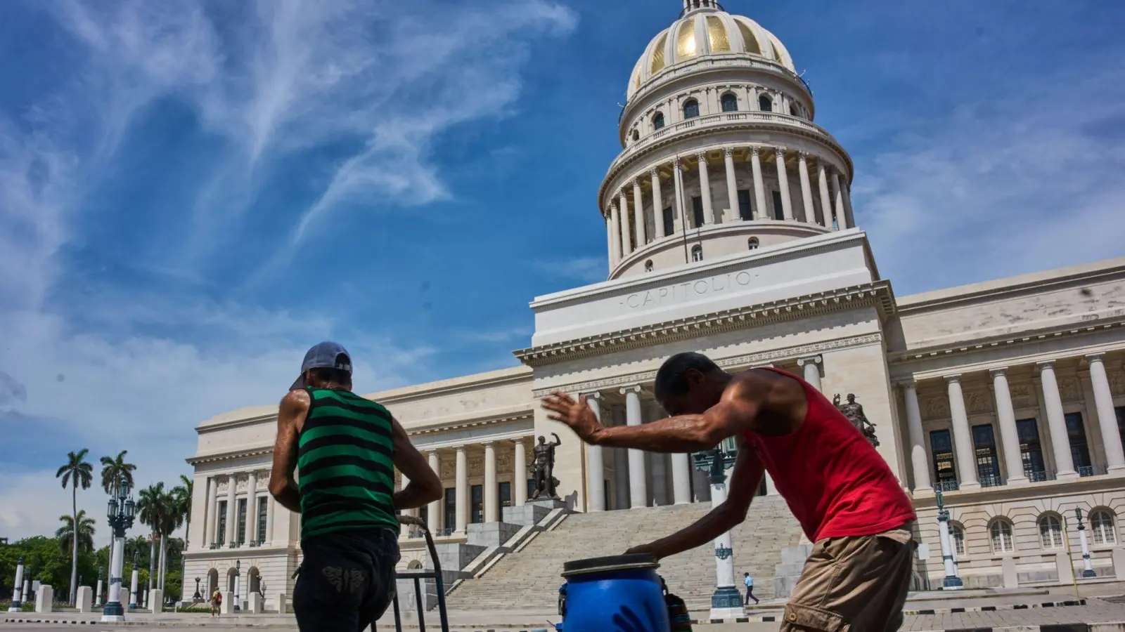 Das „Capitolio Nacional“ ist der offizielle Sitz der kubanischen Nationalversammlung. (Archivbild) (Foto: Ramon Espinosa/AP/dpa)