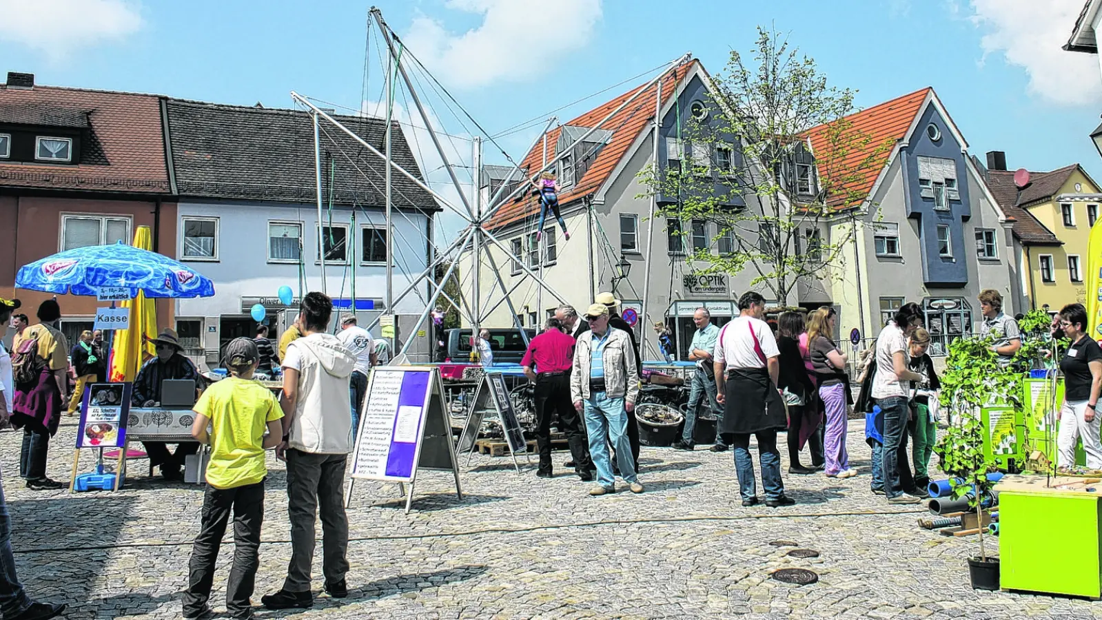 In Heilsbronn ist am Wochenende viel geboten.  (Foto: Evi Schlötterer)