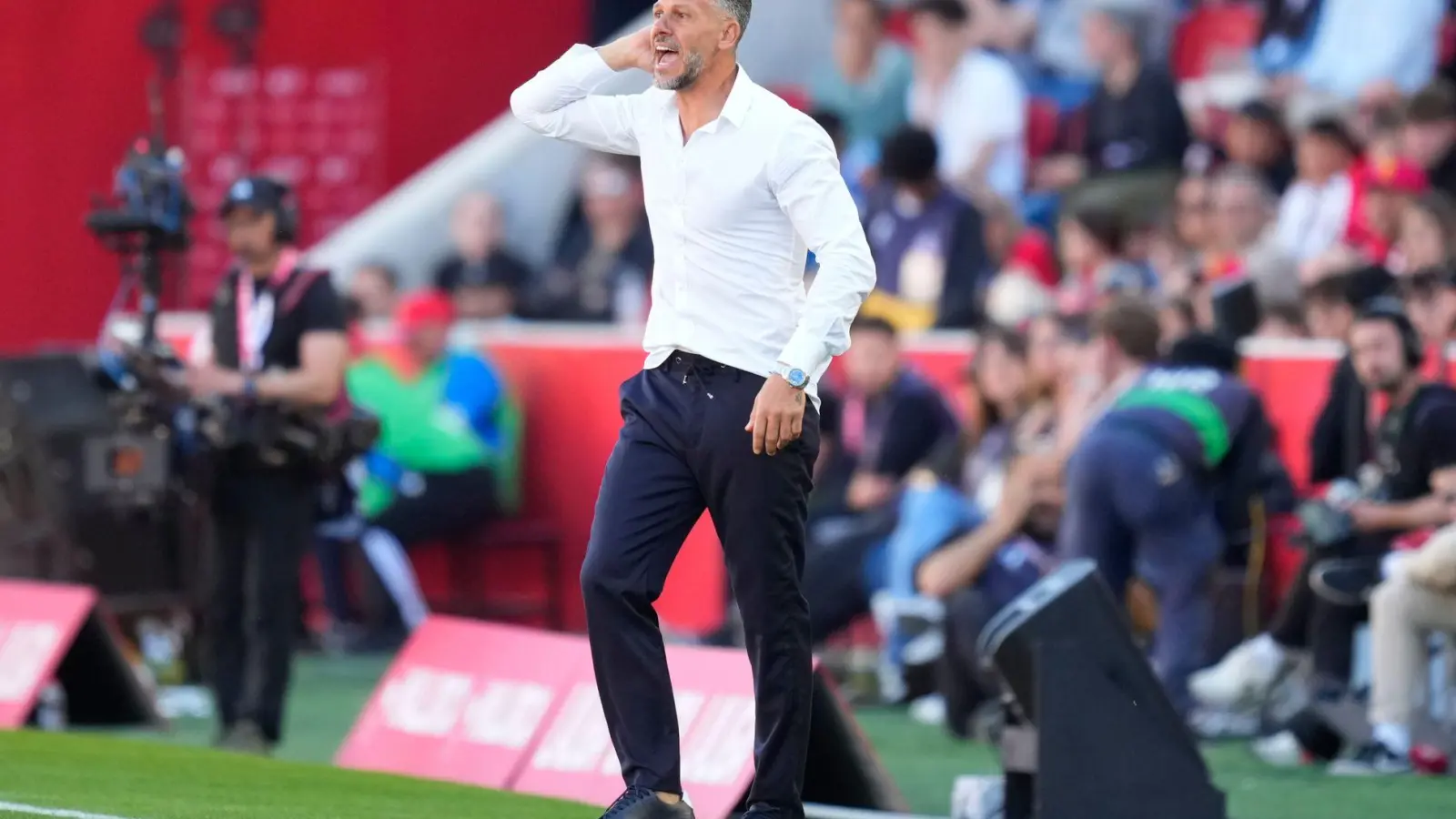 Wird Martin Demichelis der neue Trainer bei RB Leipzig? (Archivbild) (Foto: Jose Breton/AP/dpa)