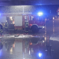 In München gab es zahlreiche Feuerwehreinsätze. (Foto: Fotoreport-DB/extremwetter.tv / Bernd März/dpa)