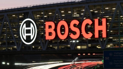 Bosch strebt eine KI-Kooperation mit Microsoft an. (Foto: Bernd Weißbrod/dpa)
