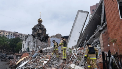 Die ostukrainische Frontstadt Kramatorsk erlebt immer wieder schwere russische Angriffe. (Archivbild) (Foto: Cameron Jones-Manley/ZUMA Press Wire/dpa)