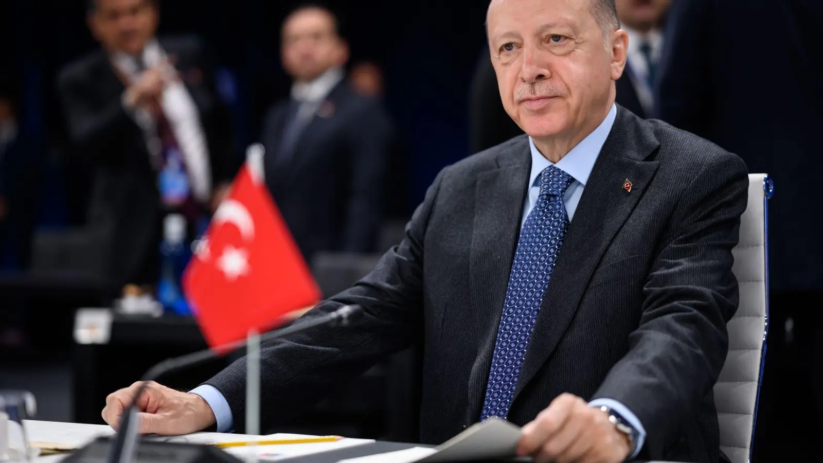 Der türkische Präsident Recep Tayyip Erdogan droht Griechenland. (Foto: Bernd von Jutrczenka/dpa)