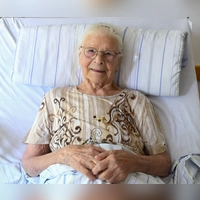 Else Jotz wird am 6. Juli 100 Jahre alt. Sie wünscht sich für das neue Lebensjahr Gesundheit. (Foto: Irmeli Pohl)