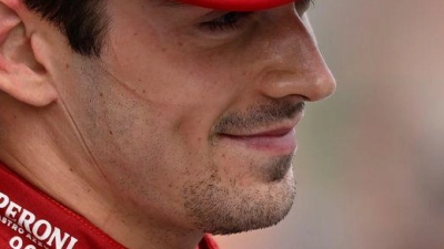 Charles Leclerc startet in Ungarn von der Pole Position. (Foto: Denes Erdos/AP/dpa)