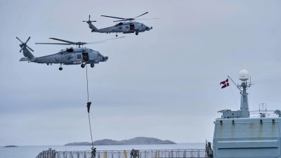 Grönland ist Teil des Hoheitsgebiets des Königreichs Dänemark.  (Foto: Ebrahim Noroozi/AP/dpa)