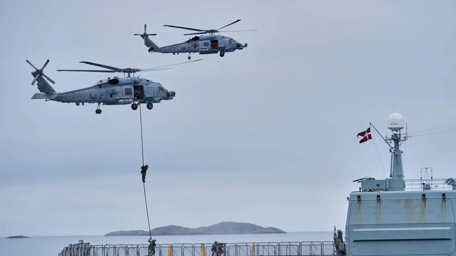 Grönland ist Teil des Hoheitsgebiets des Königreichs Dänemark.  (Foto: Ebrahim Noroozi/AP/dpa)