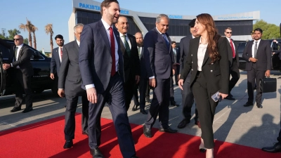 Vizepräsident Vance war bereits vor gut einer Woche für Verhandlungen mit dem Iran in Pakistan. (Archivbild) (Foto: Jacquelyn Martin/POOL AP/dpa)