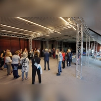 Erster Besuch in der Ausweichspielstätte des Theater Ansbach: ein Blick in den Zuschauerraum. (Foto: Thomas Wirth)