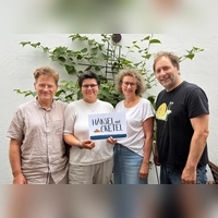 Stellen neuen Weihnachtsmärchen vor (von links): Thomas Koch, Katja Schumann, Ulrike Koch und Thorsten Siebenhaar (Foto: Julia Kolski)