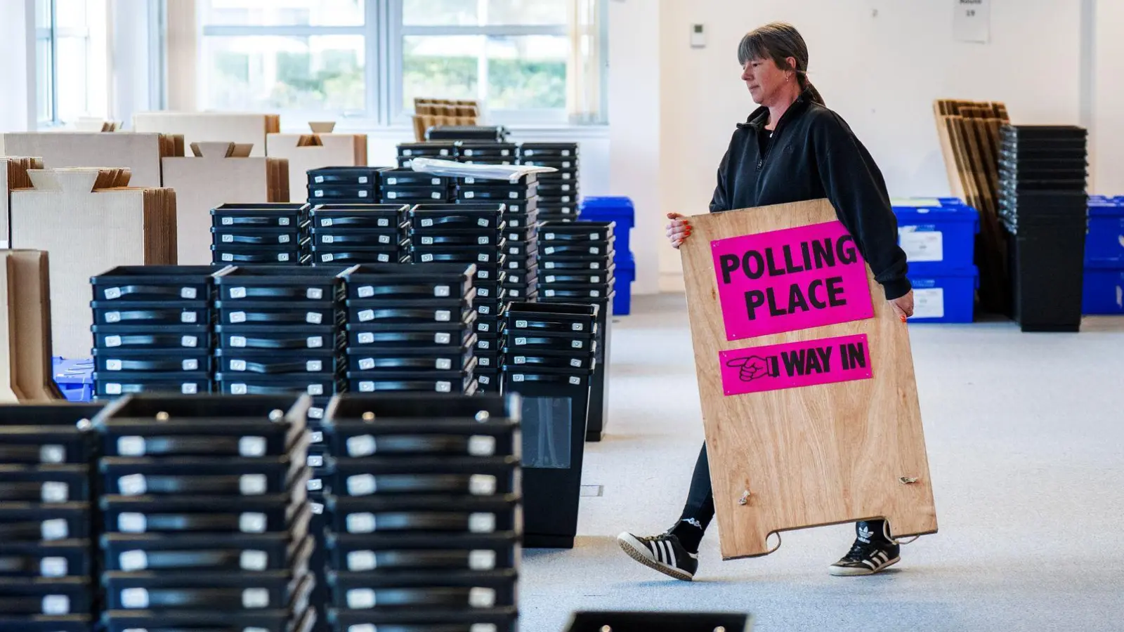 Bei den anstehenden Regional- und Kommunalwahlen muss die regierende Labour-Partei mit heftigen Niederlagen rechnen. (Foto: Jane Barlow/PA Wire/dpa)