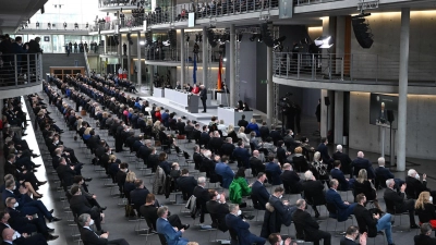 2022 tagte die Bundesversammlung unter Corona-Bedingungen. (Archivbild) (Foto: Bernd Von Jutrczenka/dpa)