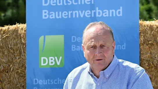 Joachim Rukwied ist Präsident des Deutschen Bauernverbands. (Foto: Bernd Weißbrod/dpa)