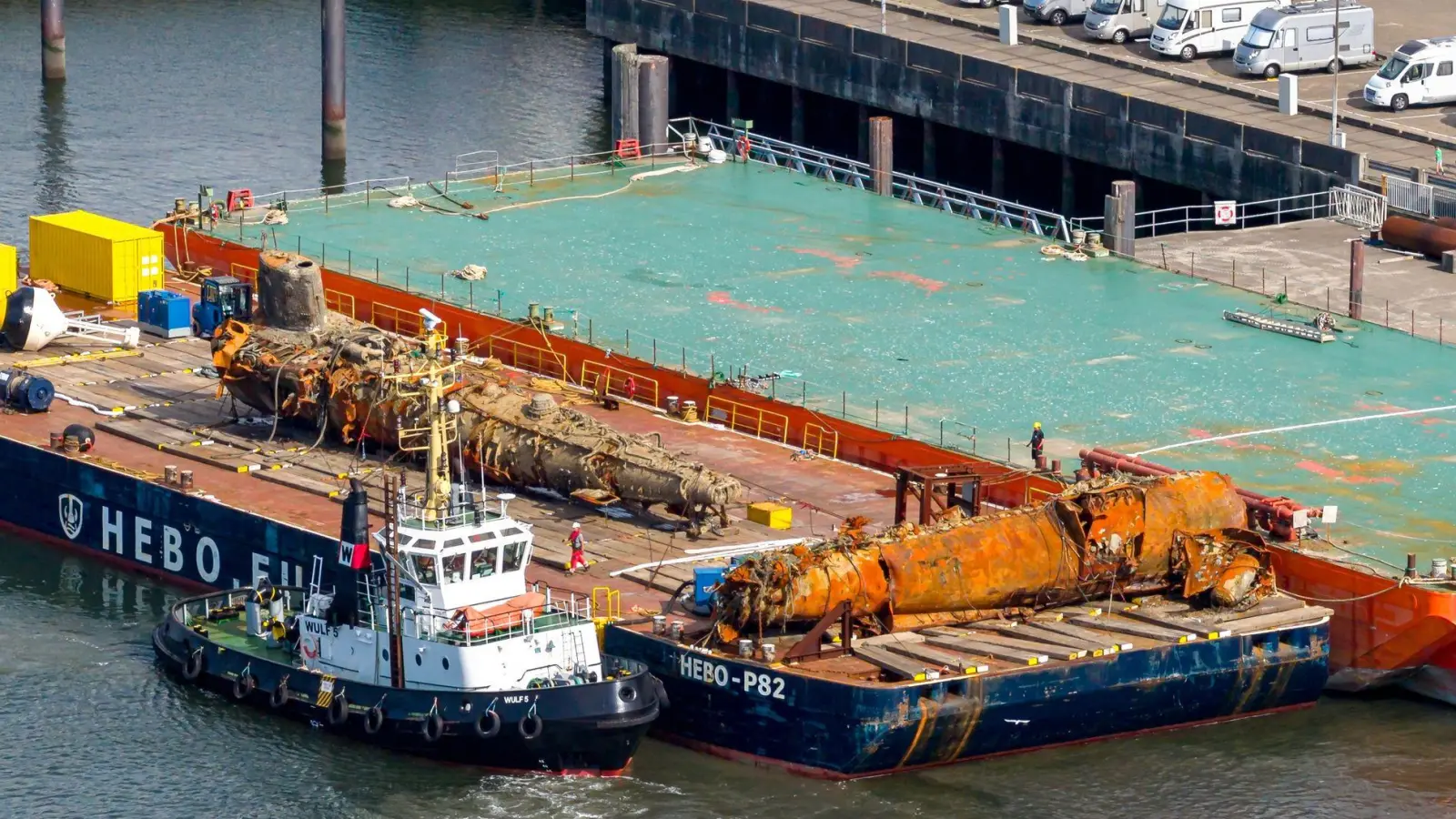 Experten haben das U-Boot untersucht und zerlegt. (Archivbild) (Foto: Sina Schuldt/dpa)