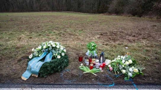 Der Tatort nahe Kusel in der Pfalz. Dort waren im Januar zwei Polizisten erschossen worden (Foto: Harald Tittel/dpa)