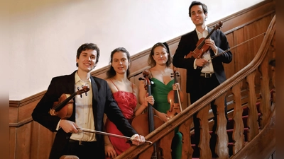 Das Parzival Quartett bestreitet die fünfte Schubertiade mit dem Quintett C-Dur mit dem Parzival Quartett. Daneben wird auch Mozarts Dissonanzen Quartett geboten. (Foto: Pascal Schwab)