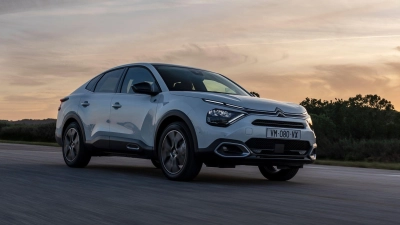 Zum Themendienst-Bericht vom 29. Juni 2022: Zum Jahreswechsel plant Citroën ein neues SUV-Coupé, aber nicht überall wird der e-C4 X als E-Auto auf den Markt kommen. (Foto: Quentin Decorps/Continental Productions/Citroen/dpa-tmn)