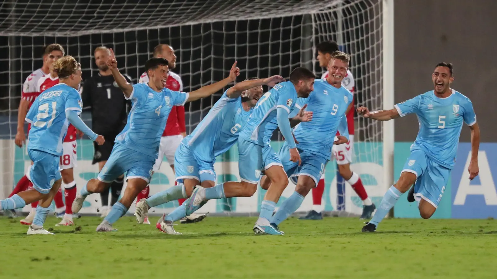 San Marino gelangen in seiner Historie nur zwei Pflichtspielsiege. (Archivfoto) (Foto: Felice Calabro/AP/dpa)