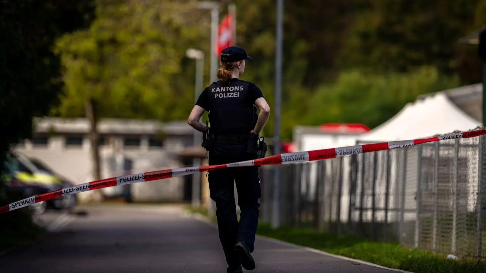 Ein 43-Jähriger Schweizer ist festgenommen worden. (Foto: Michael Buholzer/KEYSTONE/dpa)