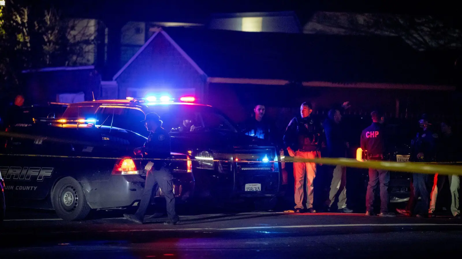 Im kalifornischen Stockton sind bei Schüssen mehrere Menschen gestorben. (Foto: Ethan Swope/AP/dpa)