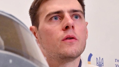 Der ukrainische Skeleton-Pilot Wladislaw Heraskewytsch ist von Olympia ausgeschlossen worden. (Foto: Peter Kneffel/dpa)