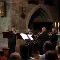 Erstklassiges Ensemble: das Posaunenquartett Opus 4 aus Leipzig. (Foto: Thomas Wirth)