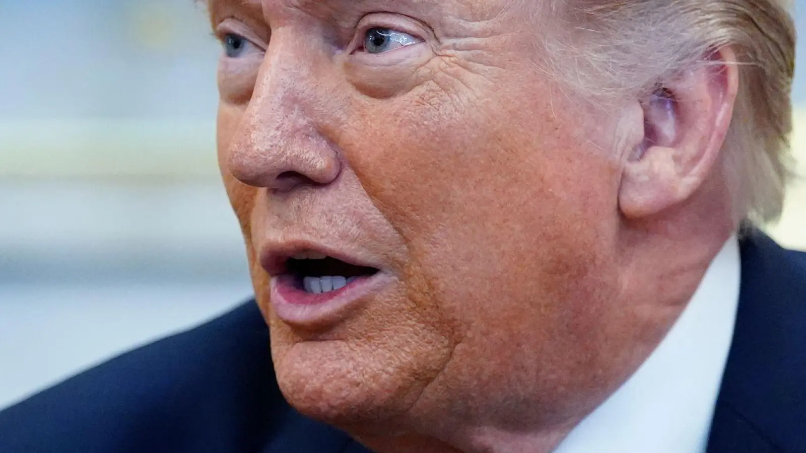 Trump schließt Einsatz von Bodentruppen im Iran nicht aus.  (Foto: Alex Brandon/AP/dpa)