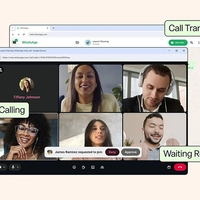Audio- und Videoanrufe sind nun auch über WhatsApp Web verfügbar. (Foto: Meta/dpa-tmn)