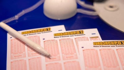 Ein Spieler hat beim Lotto-Eurojackpot die Maximalsumme von 120 Millionen Euro gewonnen. (Foto: Thomas Banneyer/dpa)