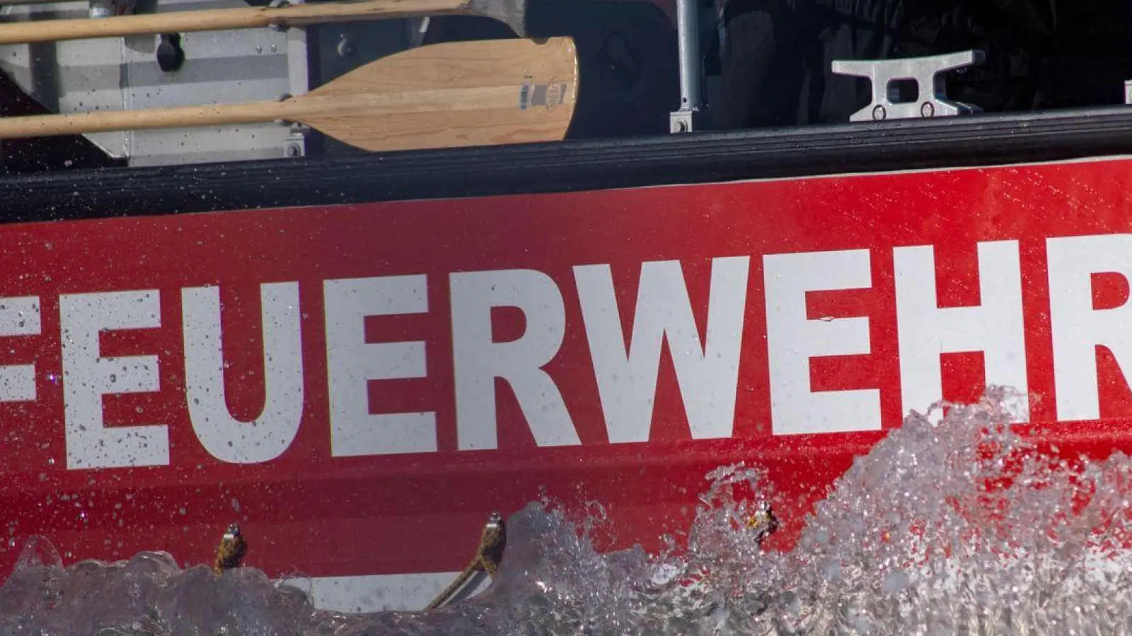 Mit einem Feuerwehr-Rettungsboot wurden die Tierkadaver geborgen. (Symbolbild) (Foto: Stefan Sauer/dpa)