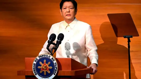 Der neue Präsident der Philippinen ist seit Ende Juni im Amt. (Foto: Jamillah Sta Rosa/AFP POOL/dpa)