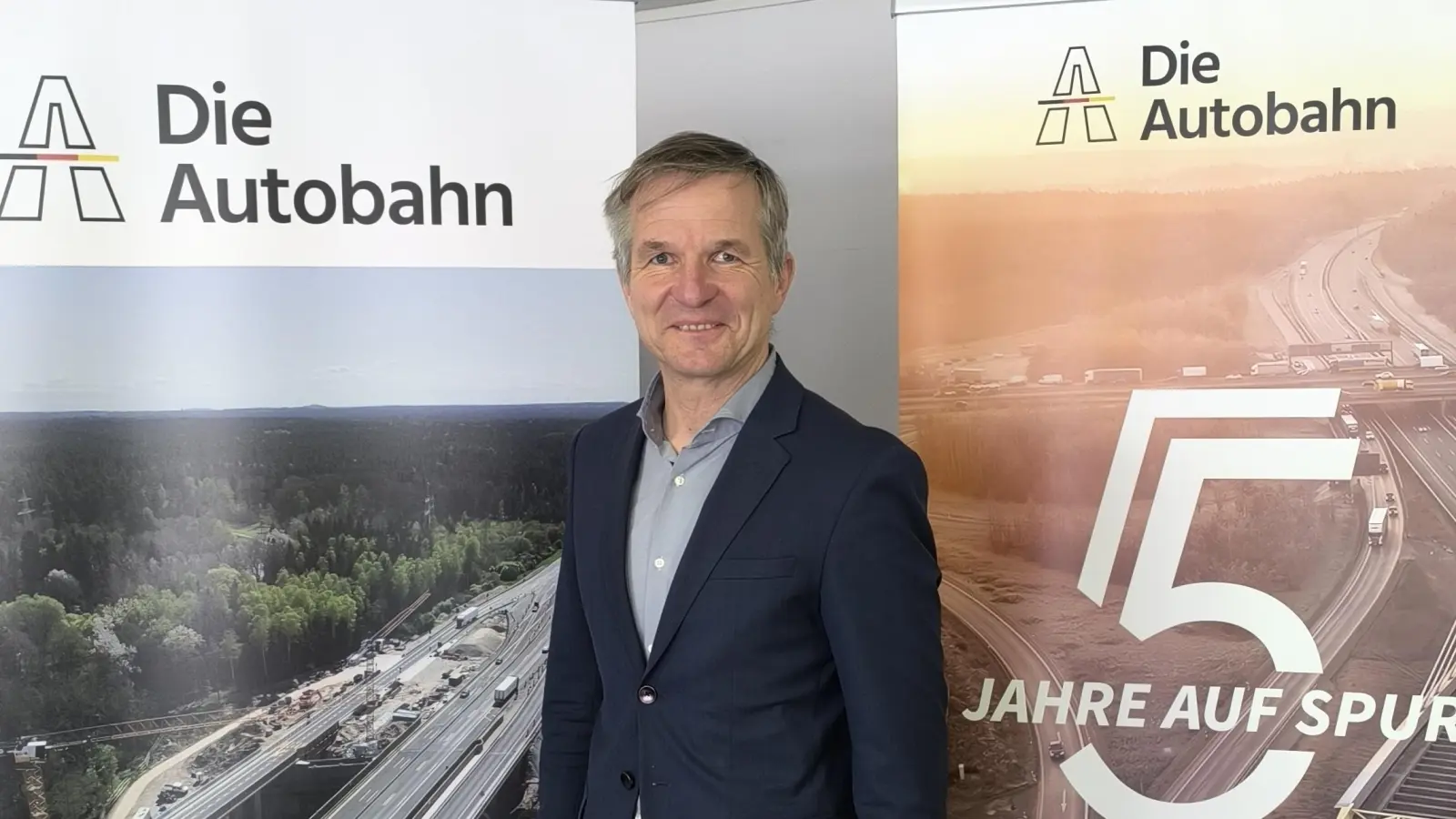 Niederlassungsdirektor Thomas Pfeifer stellte die aktuellen Projekte der Autobahngesellschaft des Bundes vor.  (Foto: Thomas Schaller)