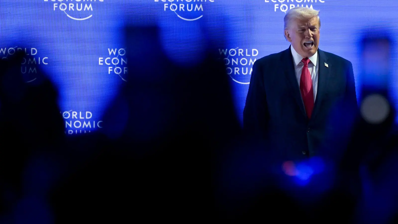 US-Präsident Donald Trump sieht die USA als „angesagtestes Land der Welt“. (Foto: Gian Ehrenzeller/KEYSTONE/dpa)