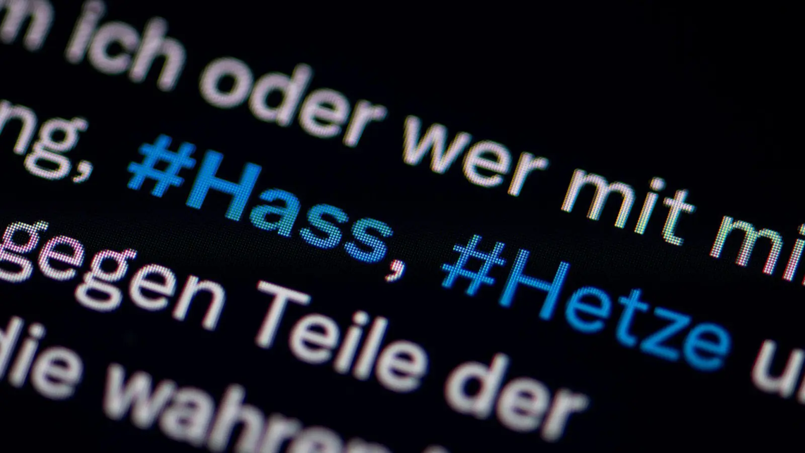 Den Beschuldigten wird unter anderem Volksverhetzung und das Beleidigen von Politikern vorgeworfen. (Illustration) (Foto: Fabian Sommer/dpa)