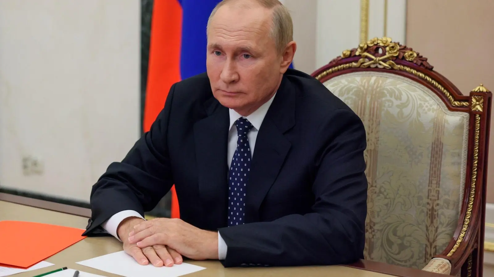 Kremlchef Wladimir Putin in Moskau. (Foto: Gavriil Grigorov/Pool Sputnik Kremlin/AP/dpa)