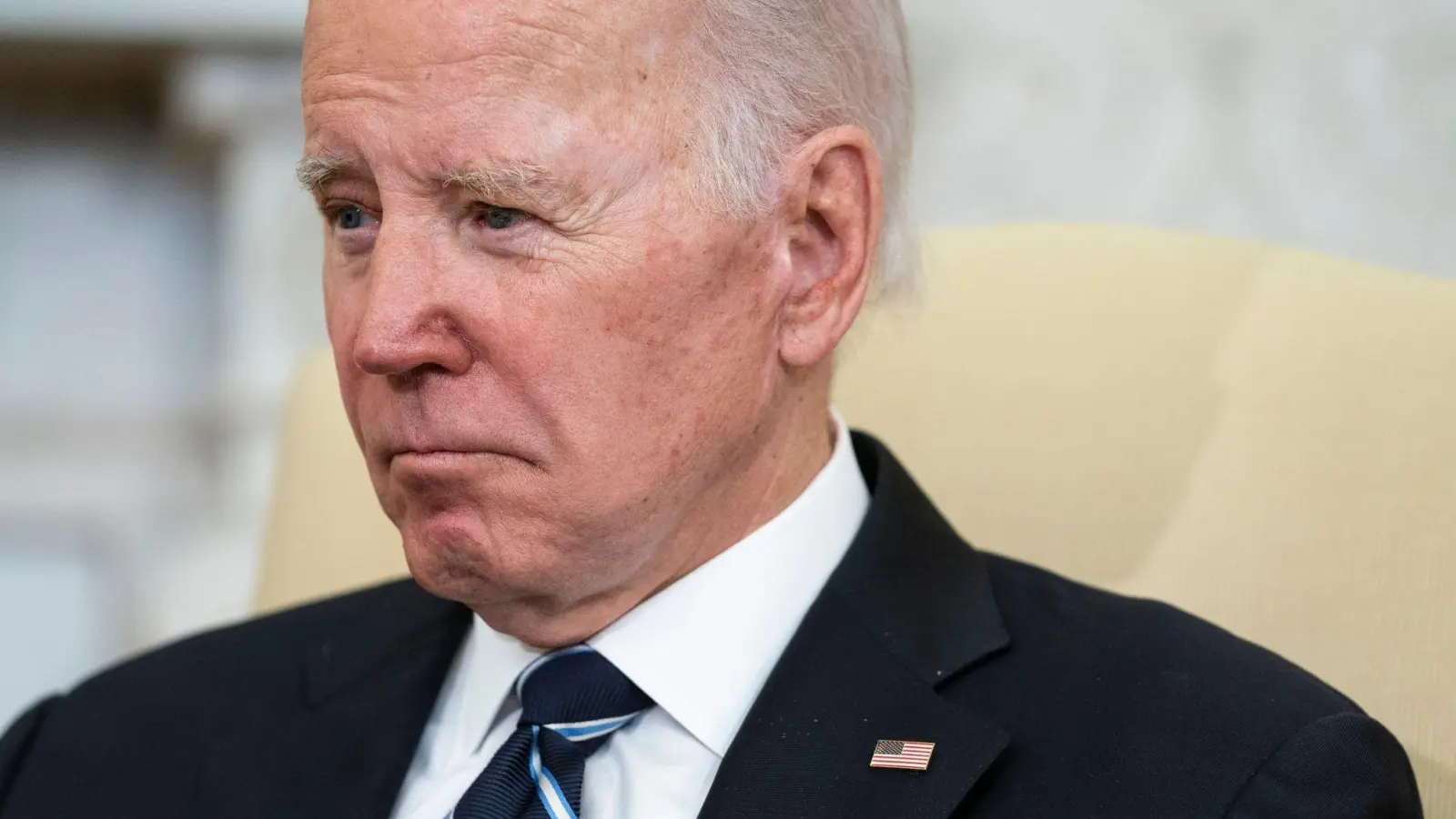 US-Präsident Joe Biden steht wegen aufgetauchter Geheimunterlagen in der Kritik. (Foto: Evan Vucci/AP/dpa)