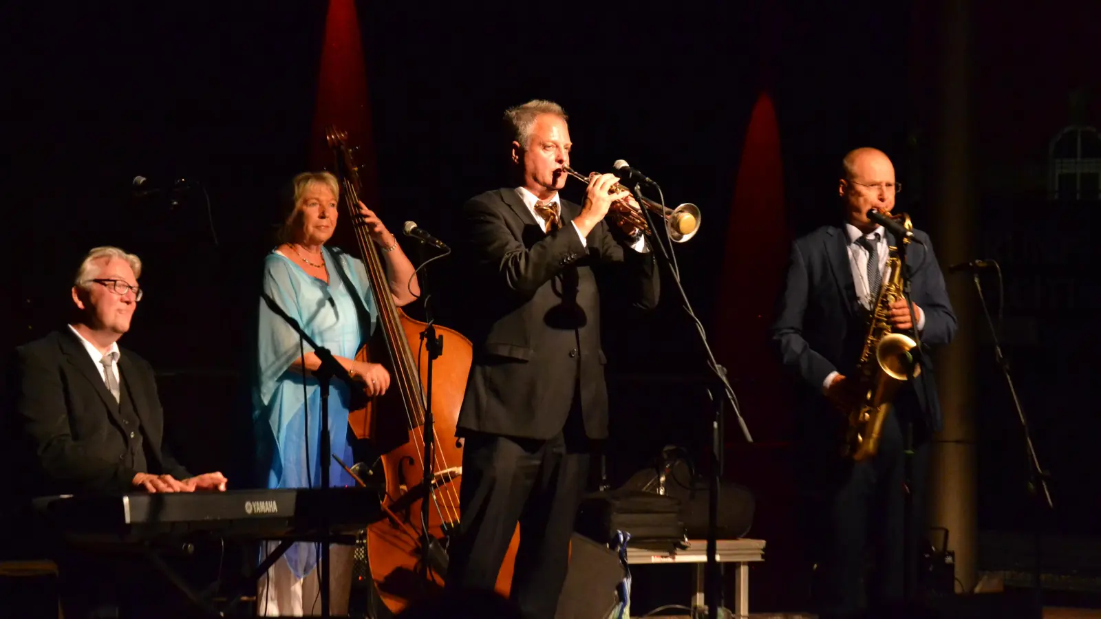 Bei seinem Auftritt 2020 in Ansbach: Engelbert Wrobel’s International Swing Quartet. (Archivfoto: Christina Özbek)