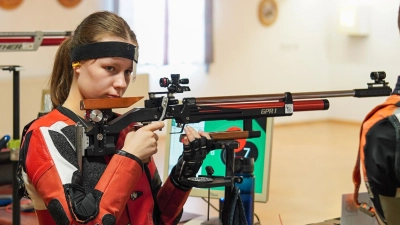 Alexandra Bayerlein (hier bei einem anderen Wettkampf) erzielte das beste Ergebnis für Lehrberg.  (Foto: Markus Retta)