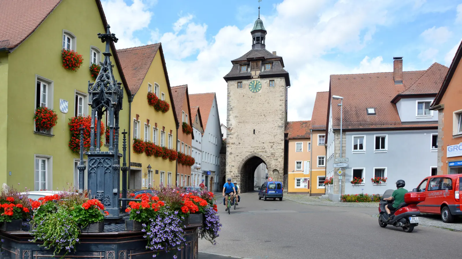 Wissenswertes über Stadt und Sprichwörter bietet der PEP-Erlebnispfad Leutershausen. (Archivbild: Raphael Rother)