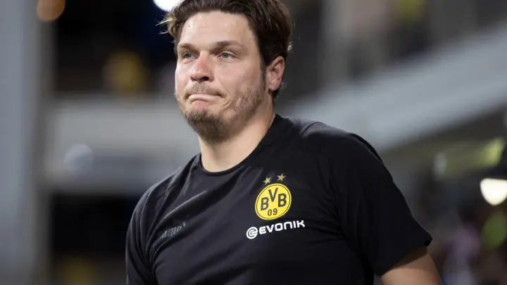 Fordert mehr Engagement: Dortmunds Trainer Edin Terzic. (Foto: Marco Steinbrenner/dpa)