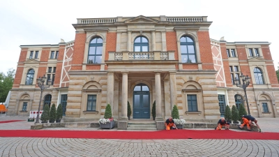 Bayreuths Aushängeschild - das Festspielhaus. (Archivbild) (Foto: Karl-Josef Hildenbrand/dpa)
