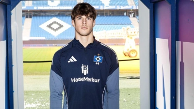 Große Abwehrhoffnung: Der Kroate Luka Vuskovic.  (Foto: Christian Charisius/dpa)